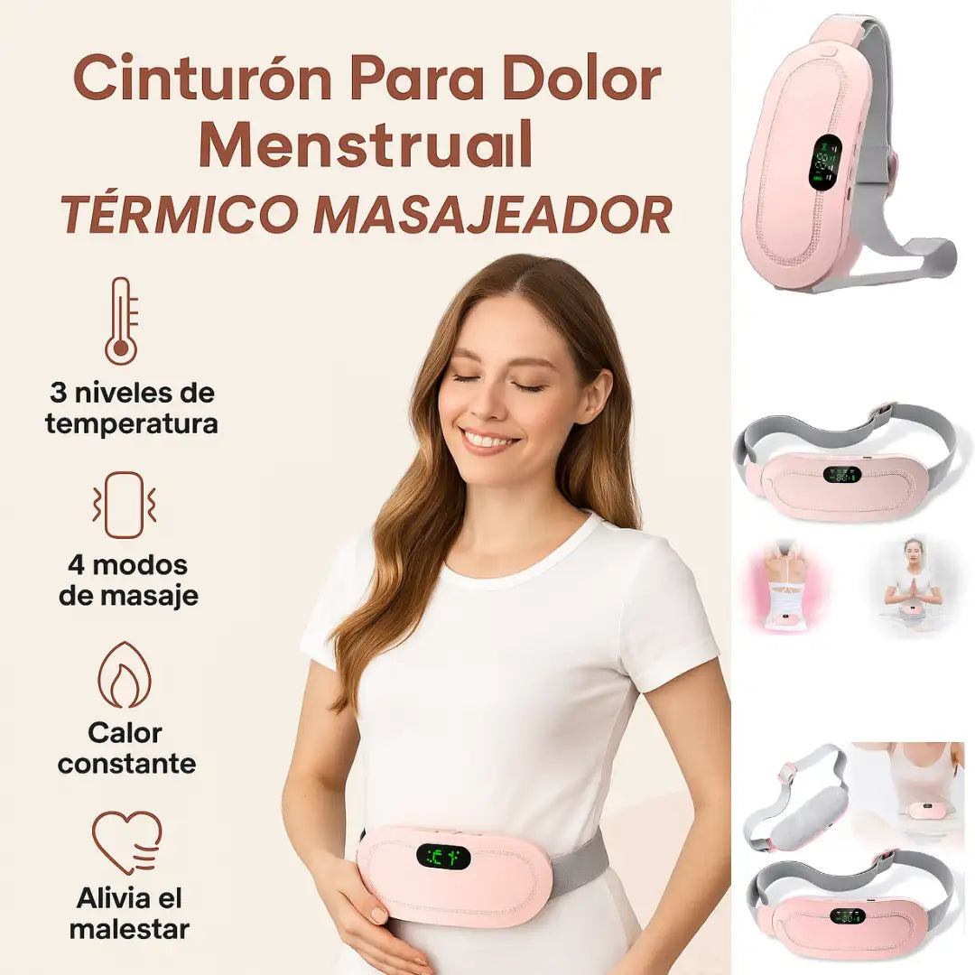 Cinturón que ALIVIA el intenso Dolor Menstrual ✅🌸